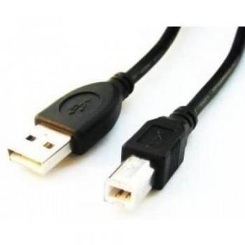 Gembird Cable Impresora USB 2.0 B 1,8M, Negro