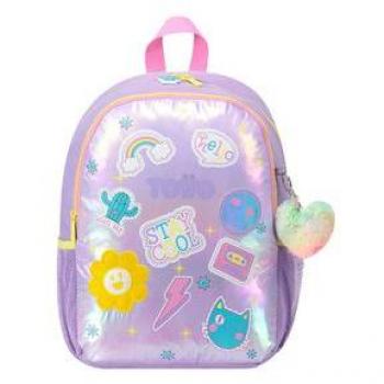 Mochila escolar mediana de emojis Emojy-3QHM