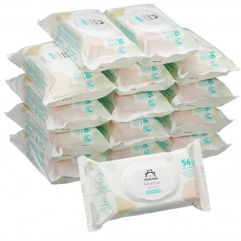 Mama Bear Sensitive Toallitas húmedas para bebé - 15 Paquetes