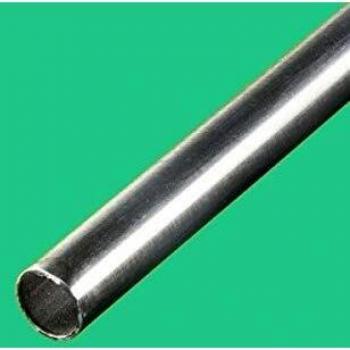 Tubo redondo de acero inoxidable 304L, diámetro 20 mm, grosor 1.5 mm, longitud 4 metros