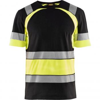 Blaklader High Visibility T-Shirt, Black/Yellow, Size L