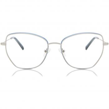 Butterfly Montuta completa Metálico Plateadas Armazones para Mujer - Gafas Anti-Azules - SmartBuy Collection