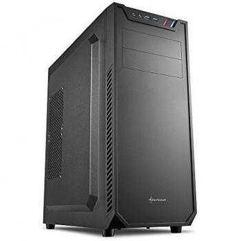 Sharkoon VS7 - Caja de Ordenador, PC Gaming, Semitorre ATX, Negro