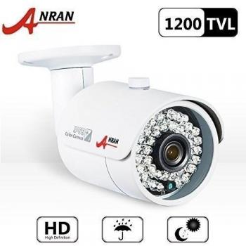 ANRAN 1200TVL 960H seguridad vigilancia CCTV HD cámara con visión nocturna de corte de IR 3,6 mm lente día resistente a la intemperie al aire libre