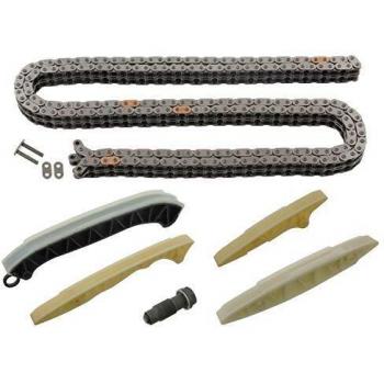 febi bilstein 47274 Timing Chain Kit for camshaft, with sliding rails and chain tensioner, pack of one