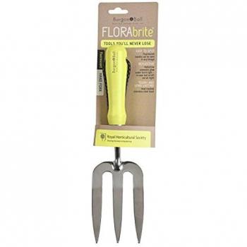 Fluorescent Yellow Hand Fork by Burgon & Ball