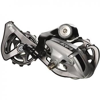 SHIMANO Acera RD-M360 SGS, deragliatore posteriore, Taglia L, Argento, Uomo