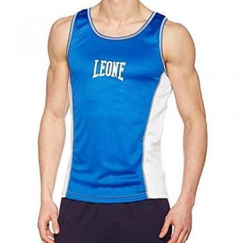 Leone 1947 Boxing Sleeveless Tank Top Blue Size S