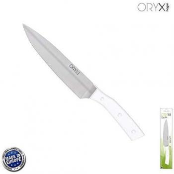 ORYX 5800115 Cuchillo Alaska Verduras Hoja Acero Inoxidable 16 cm. Blanco