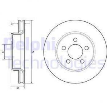 Disco de freno DELPHI BG4642 con características de alta calidad, diseño optimizado para una mejor disipación del calor, resistencia a la corrosión, y fabricado con materiales duraderos para un rendimiento superior en el sistema de fr