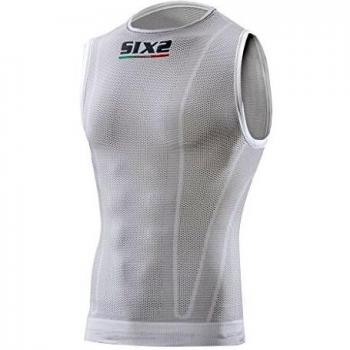 SIXS - Camiseta sin mangas SMX, color blanco carbono, talla M