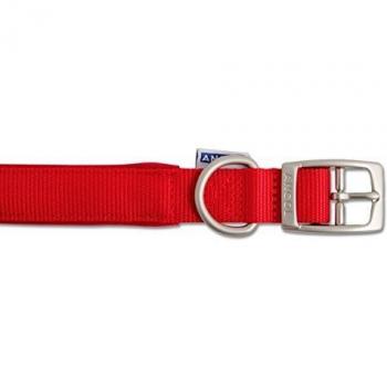 Collar acolchado de nylon resistente al clima Ancol Rojo 55-65cm