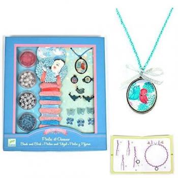 DJECO 599386031 - Perlas y pájaros para Hacer Collares