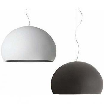 Lámpara Colgante LED Kartell FL/Y, Marrón Mate
