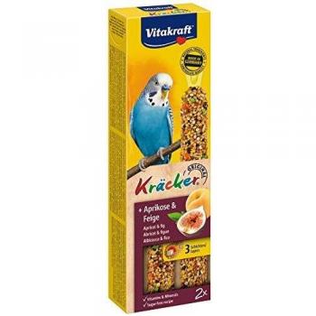 Vitakraft Kracker Original para Periquitos - Albaricoque y Higo (2 unidades)