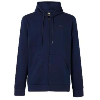 Sudadera con capucha Oakley Relax Full Zip azul marino para hombre, talla L