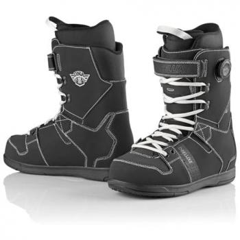 DEELUXE D.N.A. 2025 Botas de Snowboard negras, modelo Essential Black, talla 43