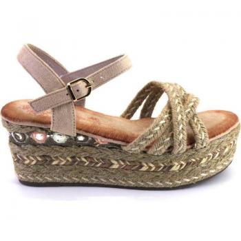Sandalias de mujer MANDARINA 726 beige