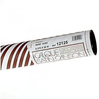 Rollo 37,5 cm x 20 m, Canson Vegetal Satin 95g