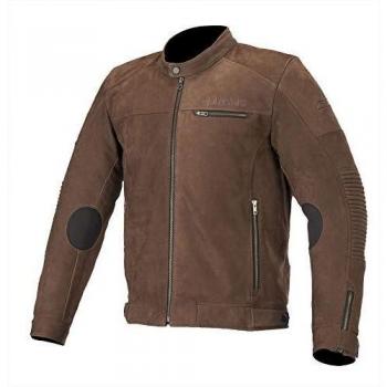 Alpinestars Chaqueta moto Warhorse Leather Jacket Tobacco Brown, Marrón, 50