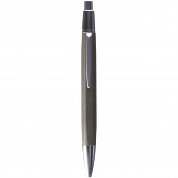 BOLIGRAFO CARAN D'ACHE ALCHEMIX CUERPO PIEL DE REPTIL ADORNOS CROMADOS BRILLANTE CON ESTUCHE PUNTA