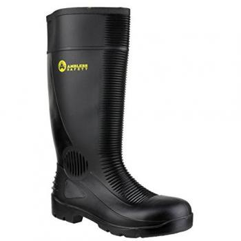 Amblers Safety FS100 Construction Safety Wellington Black Size 6