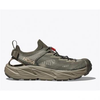 Hoka Hopara 2 Men's Hiking Sandals in Olive/Beige