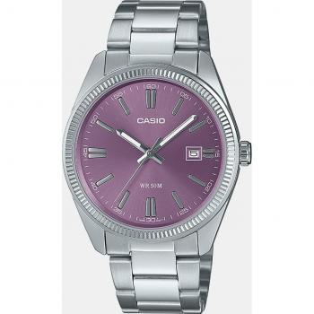 Casio MTP-1302PD-6AVEF Stainless Steel Purple Dial Watch
