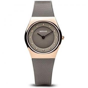 BERING Women's Analogue Quartz Watch with Stainless Steel Strap 11927-369
