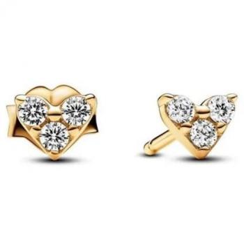 Pendientes de Aro Pandora Timeless fila Brillante Eternidad 263002C01