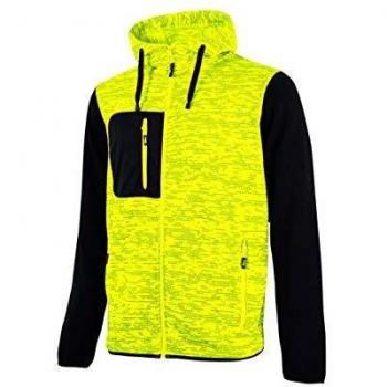 Felpa U-Power Rainbow con Cremallera - Talla XXL Fluo