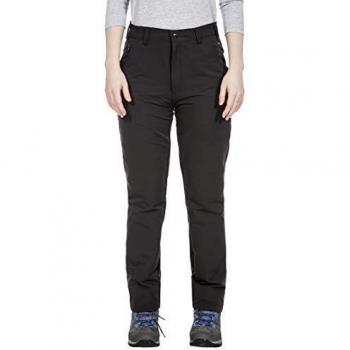 Trespass Amazonite Pantalones repelentes de Mosquitos de Secado rápido con protección UV, marrón, Large para Mujer