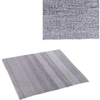 Alfombra de Exterior Goa 120 x 180 cm Ceniza PET - Fácil Limpieza