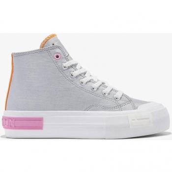 D.Franklin Zapatillas Altas Monocolor con Cordones para Mujer
