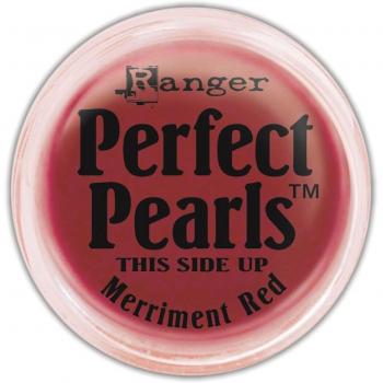 Perfecto perlas merriment pigmento tarros, color rojo