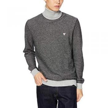 GUESS Arizona Jerséis/Chalecos Hombres Gris - XL - jerséis