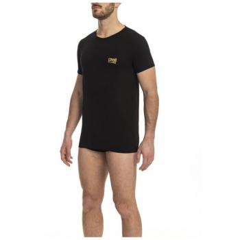 Cavalli Class Black Cotton T-Shirt - S