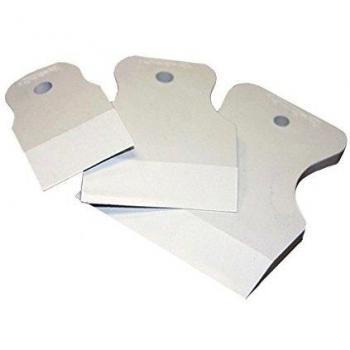 Conjunto de 3 espátulas de goma para enmasillar