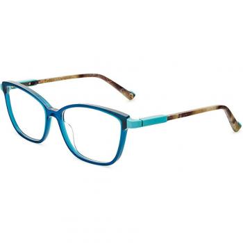 Etnia Barcelona Sajonia TQGY Women’s Eyeglasses Blue Size 54 (Frame Only) - Blue Light Block Available