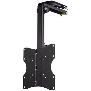 Soporte de Techo para TV Hama 00118654, Capacidad 20 kg, Compatible con Pantallas de 10 a 46, VESA hasta 200x200, Color Negro