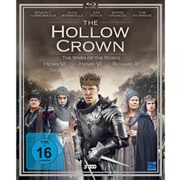 The hollow crown the war of the roses bluray 3 disc set alemania bluray