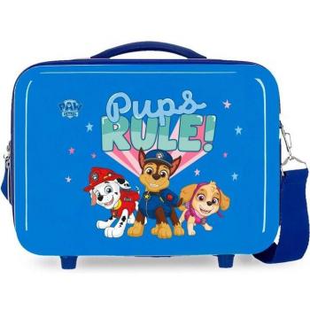 Neceser Infantil Paw Patrol Pups Rule ABS Adaptable Azul 9L