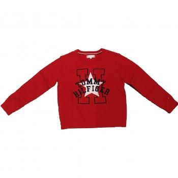 Tommy Hilfiger - Essential Star and H - Jersey Punto Rojo NIÑA