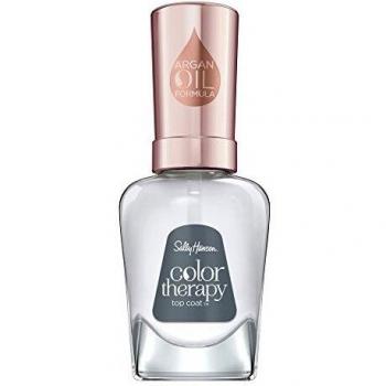 Sally Hansen Colour Therapy Top Coat Nail Polish with Argan Oil, 14.7 ml