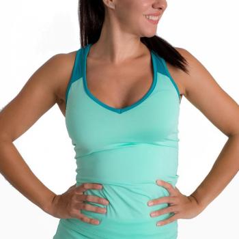 Camiseta de Tirantes BB by Belén Berbel Sky para Mujeres en color Mint - Talla XL