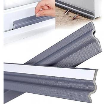 196Inch Tira de Sellado Junta para Puertas y Ventanas,Aislante Burlete Autoadhesivo de Espuma de PU para Bloquear Grietas y Huecos,para Puerta Ventana Impermeable Evitación de Colisiones