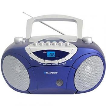 Radio CD Blaupunkt BB15 4W AM/FM MP3 USB LCD Negro/Azul/Gris