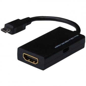 Ednet 84340 MHL dminicadena USB 2.0 cable adaptador