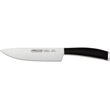 Arcos Serie Tango, Cuchillo para Verduras, Hoja de Acero Inoxidable Nitrum 120 mm, Mango de Polipropileno Color Negro