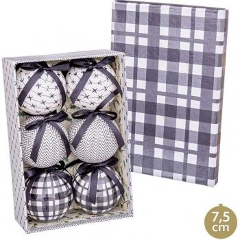 Bolas de Navidad Memory Dibujos 3-M (6 Unidades)